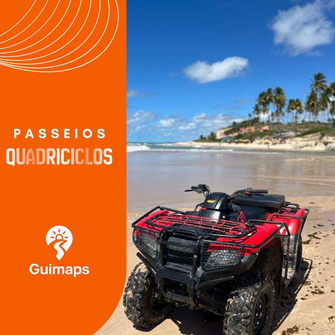 Praias do Litoral Sul 01 - Rota dos Mirantes - Quadricíclo